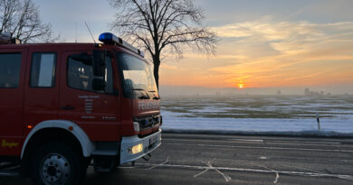 8. Einsatz: „H1 – Öl (Auslaufende Betriebsstoffe nach VU)“