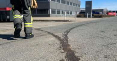 18. Einsatz: „H1 – Öl (Ölspur)“