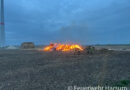 19. Einsatz: „B2 – VEG Flächenbrand (brennen Strohballen)“