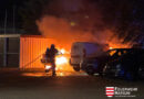 58. Einsatz: „B2 (PKW Brand, Gefahr der Ausbreitung)“ 58. Einsatz: „B2 (PKW Brand, Gefahr der Ausbreitung)“